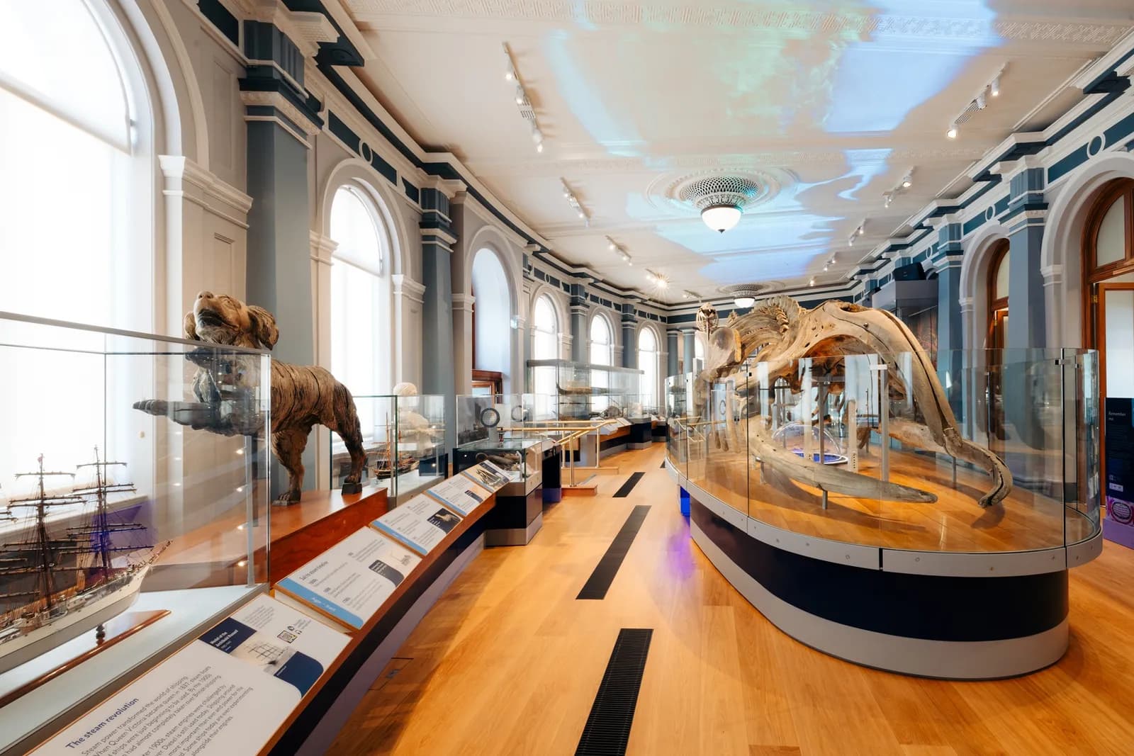 Age of Sail gallery within Hull Maritime Museum. Credit: Tom Arran Photography